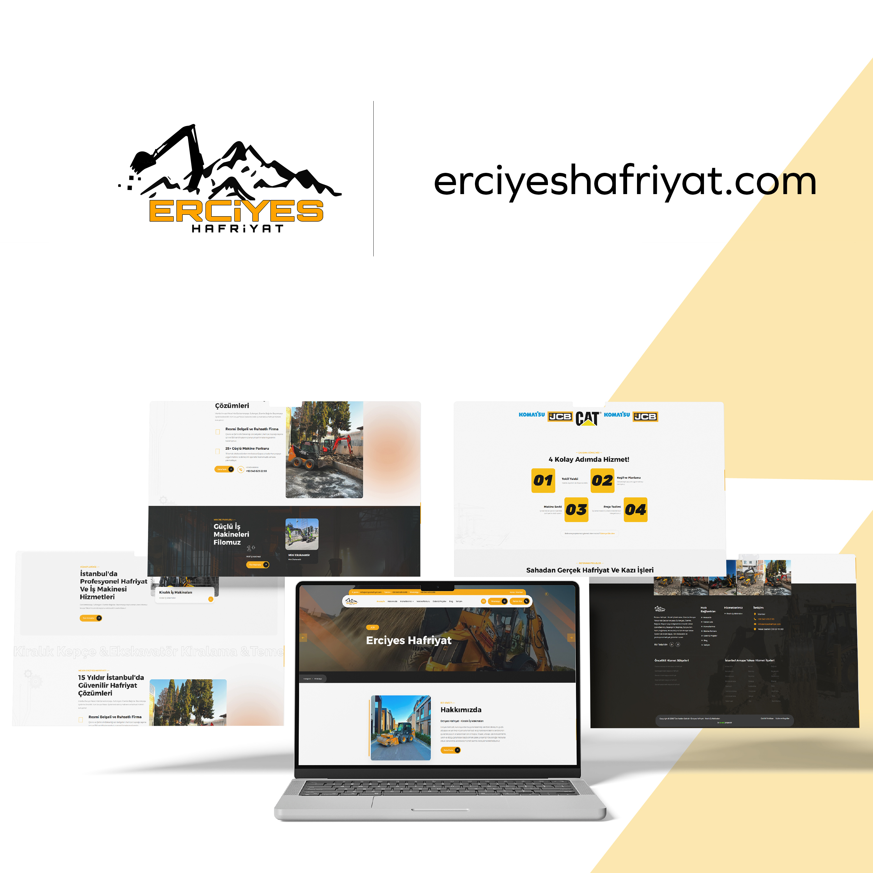 Erciyes Hafriyat Website Projesi